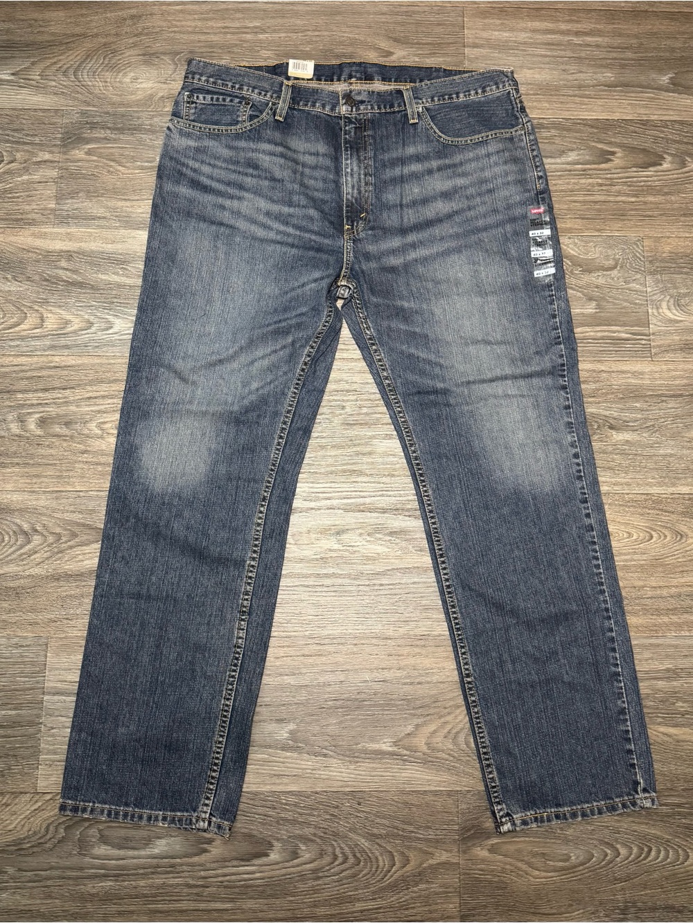 Levi's 559 Relaxed Straight Men's Jeans W40 L32 Medium Wash 100% Cotton